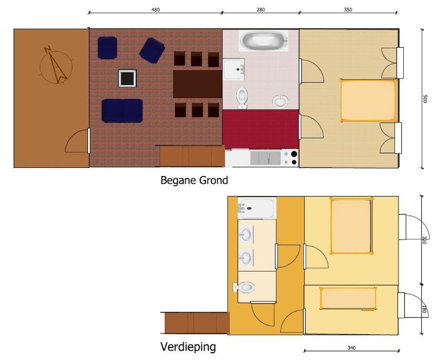 Apartmán Landrust Horssen Exteriér fotografie